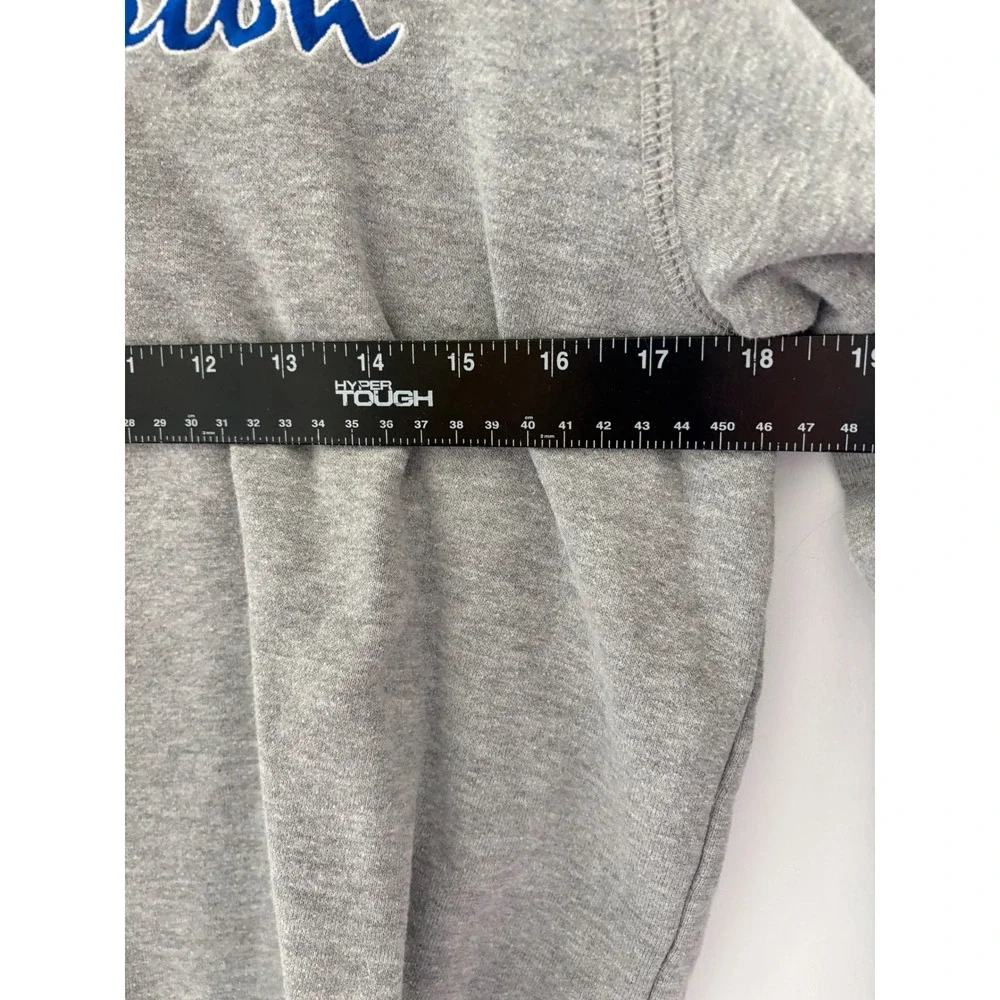 Champion Boys XL Gray Script Logo Crewneck Sweatshirt Authentic Athleticwear